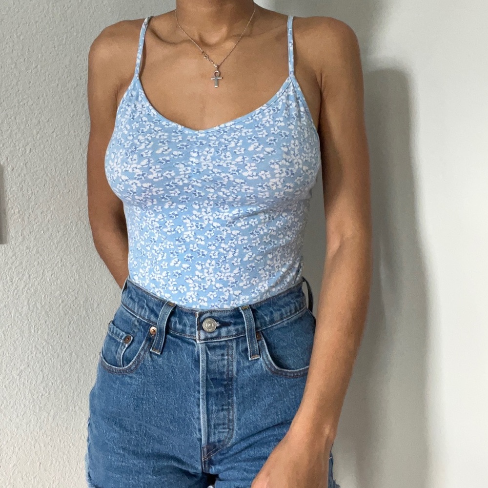 Pacsun Floral Bodysuit